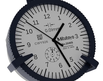 Wall Clock Mitutoyo Dial Indicator
