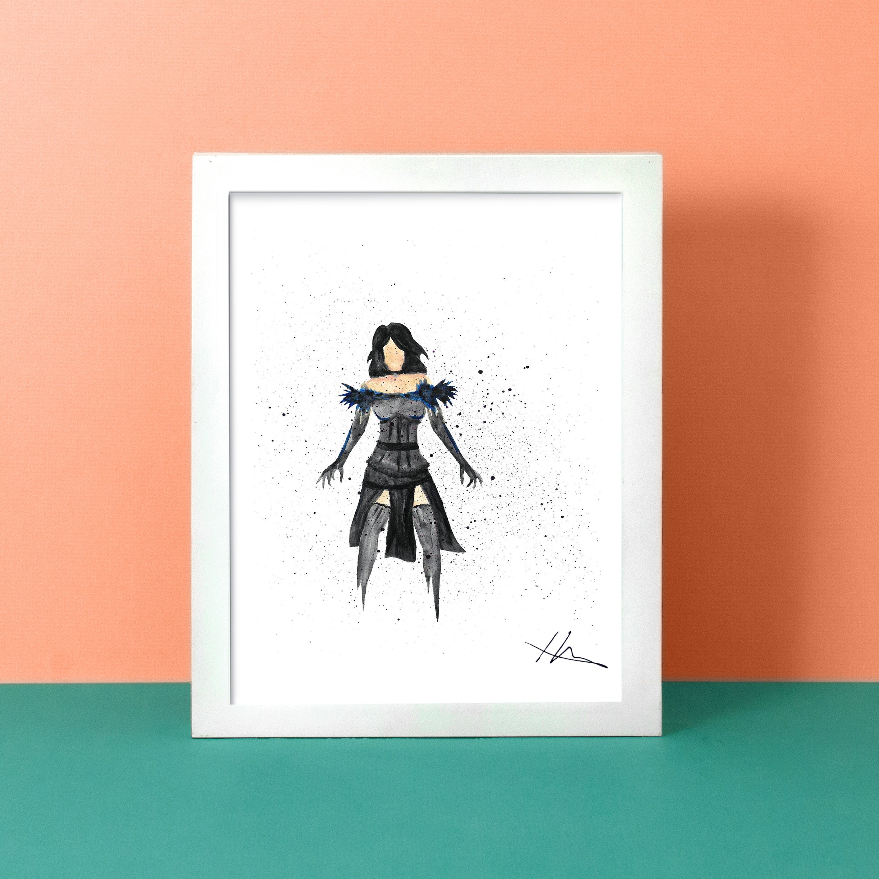 Yennefer of Vengerberg-The Witcher Asinjuasflora - Illustrations ART street