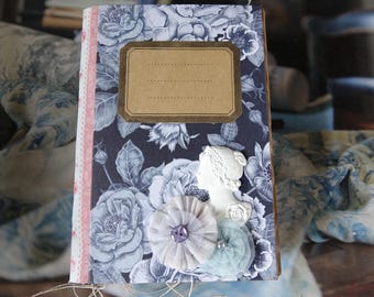 Handmade journal - Blank Junk journal - to decorate