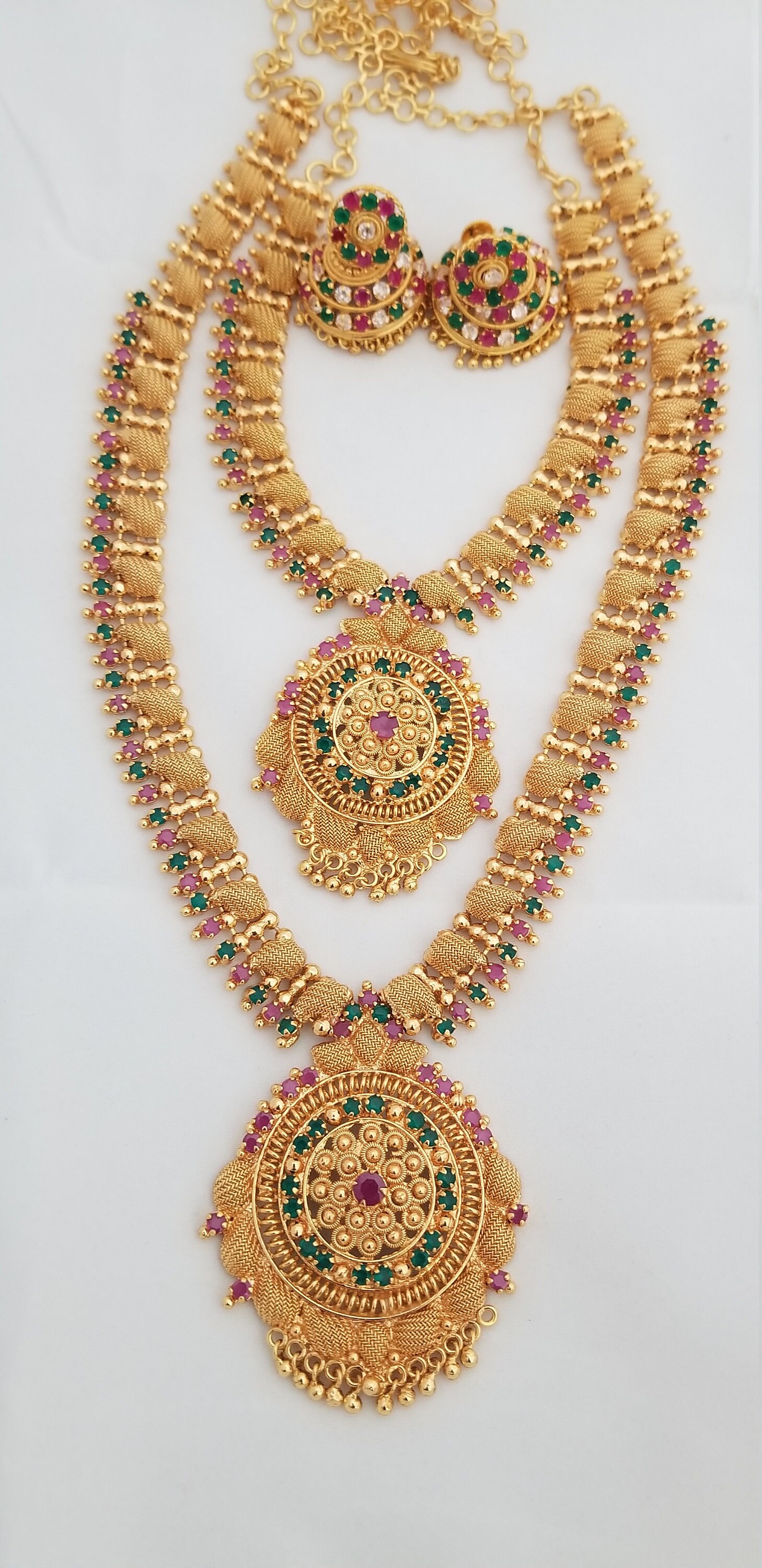 ad stone bridal set with price