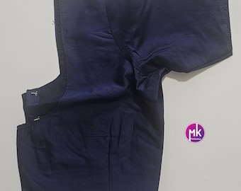 Readymade Saree Blouse - Vibrant color Blouse w cotton lining for sarees/Lehenga - Silk Cotton blouse (BATCH 2) - Size 42" - MK Fashionkart