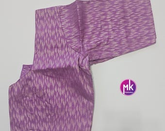 Readymade Saree Blouse/Lehenga Blouse - Vibrant colors Queen Soft Cotton Blouse with cotton lining - Size 42" - MK Fashionkart