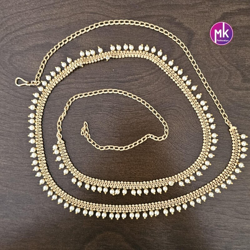Gold waist chain belt