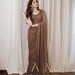 Bollywood Blockbuster Faux Georgette Saree – Heavy Sequins Work