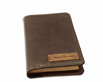 KJV Thinline Bijbel, volnerf rundleer Bijbel, handgemaakte Bijbel, KJV Bijbel. KJV Bijbel gepersonaliseerd.