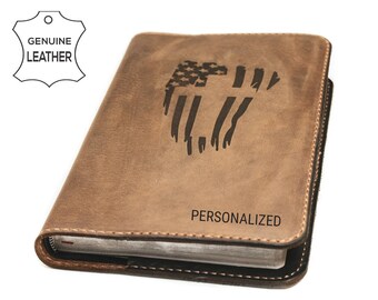 NASB Thinline Bible, Full Grain Cowhide Leather Bible, Handmade Bible, NASB Bible. Personalized.