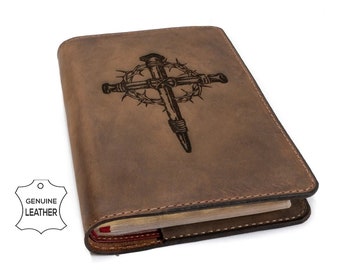 Bíblia com letras grandes NLT, Bíblia em couro de grão integral, Bíblia em couro NLT, Bíblia NLT, personalizada.