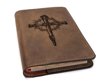 Leather Bible cover for Ann.Free Shipping