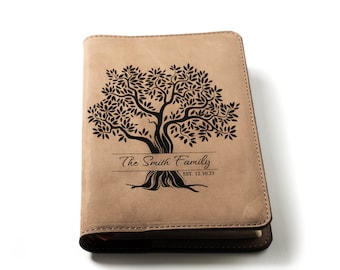 Biblia ESV de líneas finas, Biblia de piel de vaca de grano completo, Biblia hecha a mano, Biblia ESV.