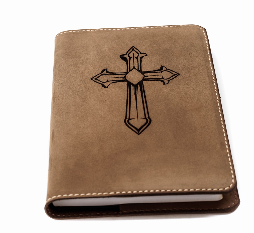 NLT Thinline Bible Full Grain Cowhide Leather Bible Handmade Etsy