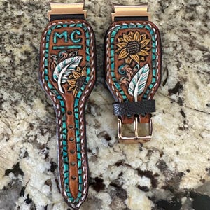 Custom Tooled Watch Band