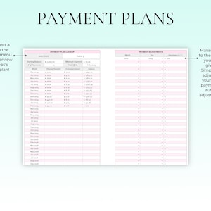 Debt Payoff Tracker Debt Snowball Spreadsheet Google Sheets Debt Tracker Financial Planner Debt Payment Tracker Monthly Budget Spreadsheet image 7