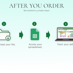 Debt Payoff Tracker Debt Snowball Spreadsheet Google Sheets Debt Tracker Financial Planner Debt Payment Tracker Monthly Budget Spreadsheet image 9