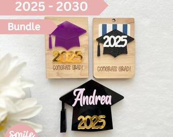 Graduation Gift Card Holder SVG Bundle, Laser Cut File