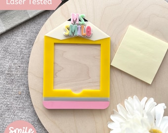 Pencil Sticky Note Holder SVG, Teacher Gift (Digital Download)