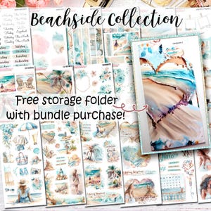 Decorative kit - Beachside - journal sticker kit/A La Carte