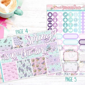 Lavender Fields - 10 Page Ultimate Planner Sticker Kit - for Erin ...