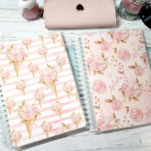 Planner Sticker Book/ 5x7 Reusable Sticker Book / Planner Sticker Storage / Planner Sticker Book