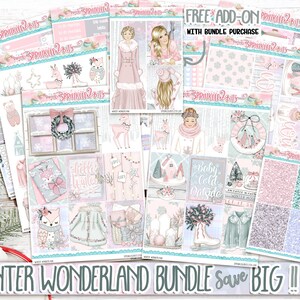 Winter Wonderland - for Erin Condren Vertical and Happy Planner