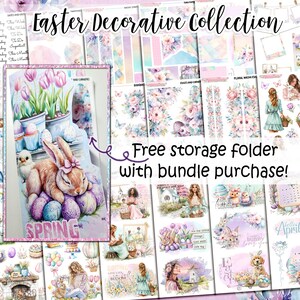 Decorative kit - Easter - journal sticker kit/A La Carte
