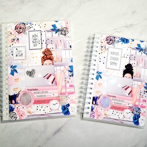 5x7 or 4 x 6 Reusable Sticker Book Foiled/Non-foiled/ Planner Sticker Storage / Planner Sticker Album
