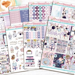 Celebrate - 8 page Deluxe Weekly Planner Sticker Kit – for Erin Condren Vertical Style