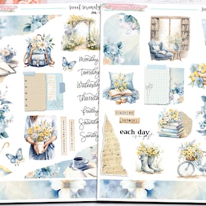 Sweet Serenity - Journaling-Stickers/Gelaagdheid Sticker Kit-Journal
