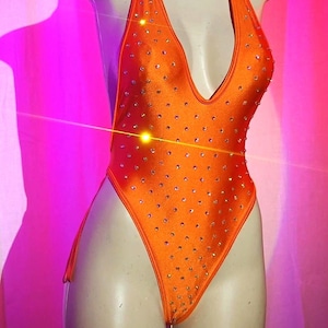 Bodysuit mit Fringe Exotic Dancewear Strass String