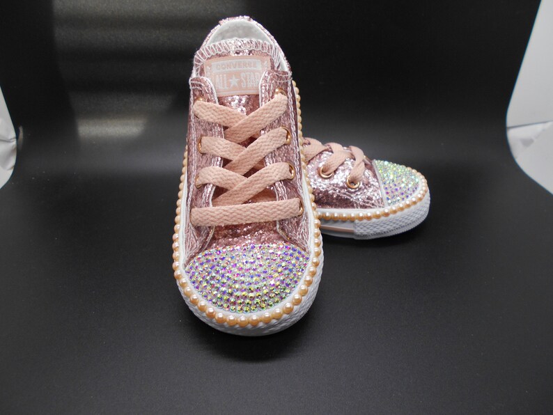 rhinestone converse for babies