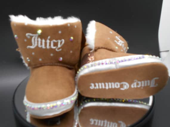 juicy couture glitter boots