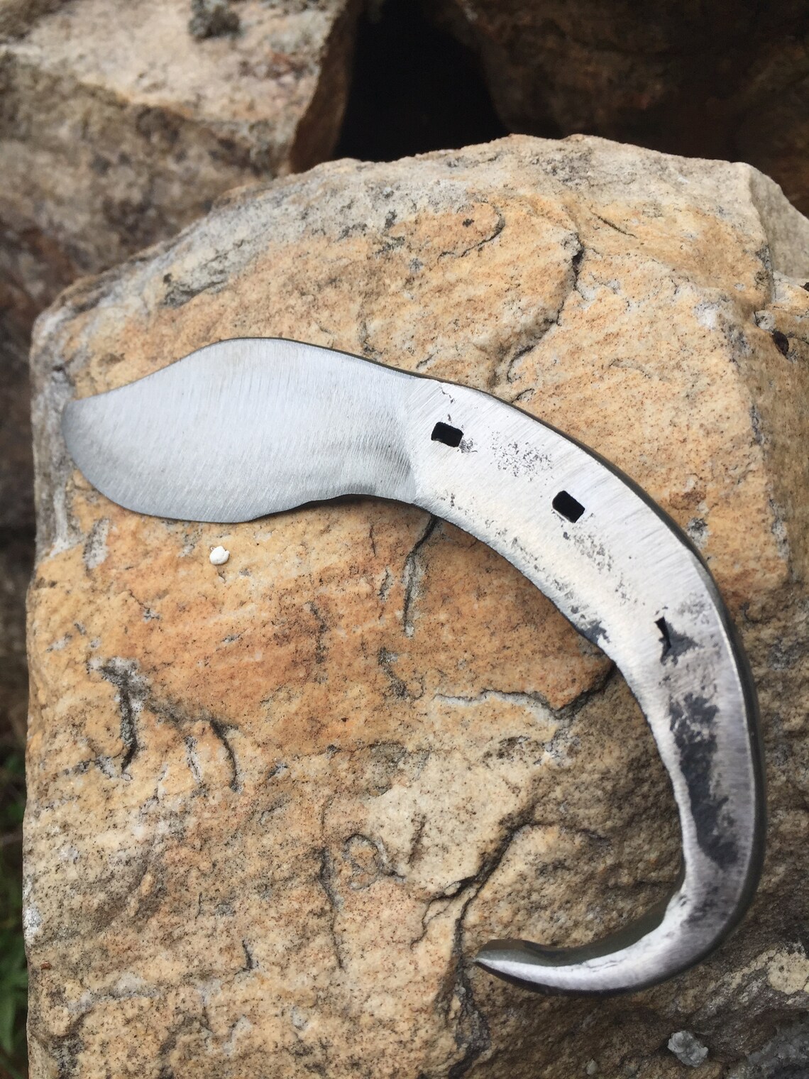 Hand Horseshoe Knife Etsy Denmark