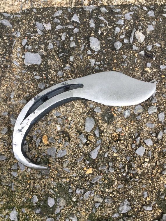 Hand Horseshoe Knife Etsy