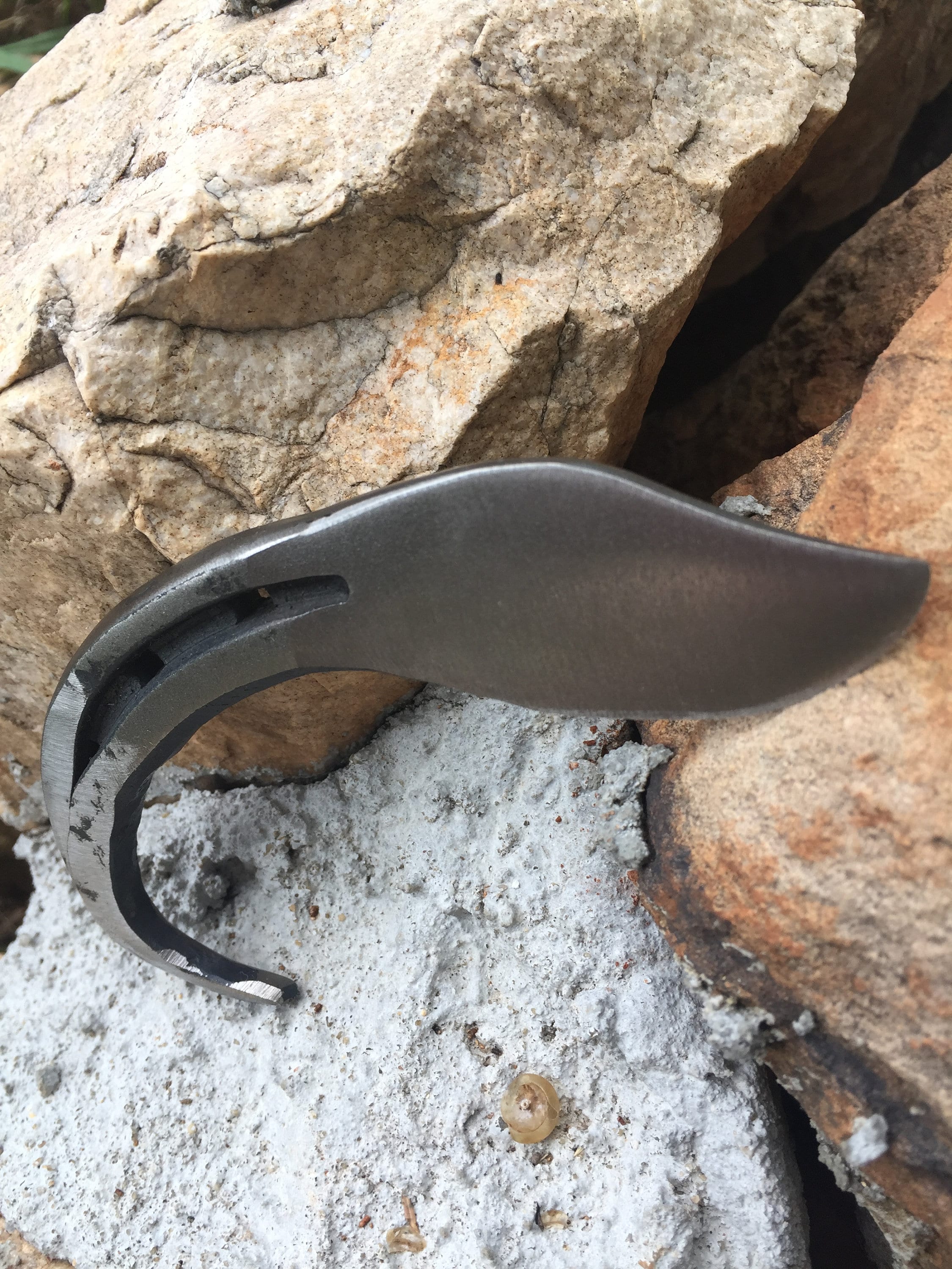 Hand Horseshoe Knife Etsy Denmark