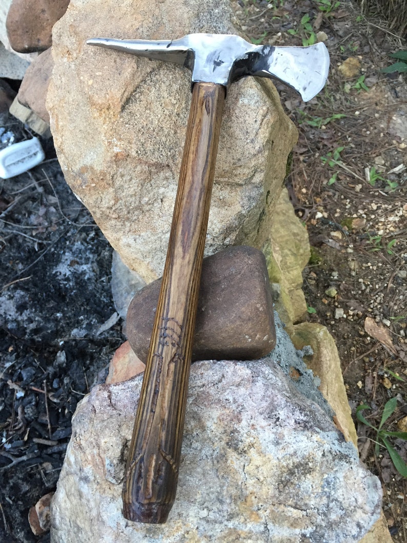 Hand Old Carpenter Claw Hammer Knife Etsy