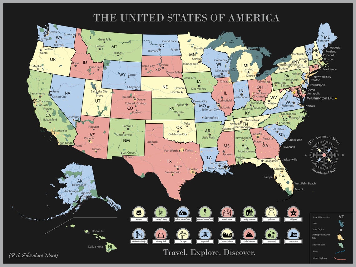 Scratch off Map of The United States - Il 1140xN.1502994013 5uot