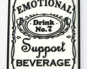 Emotional Support Beverage | PVC Patch