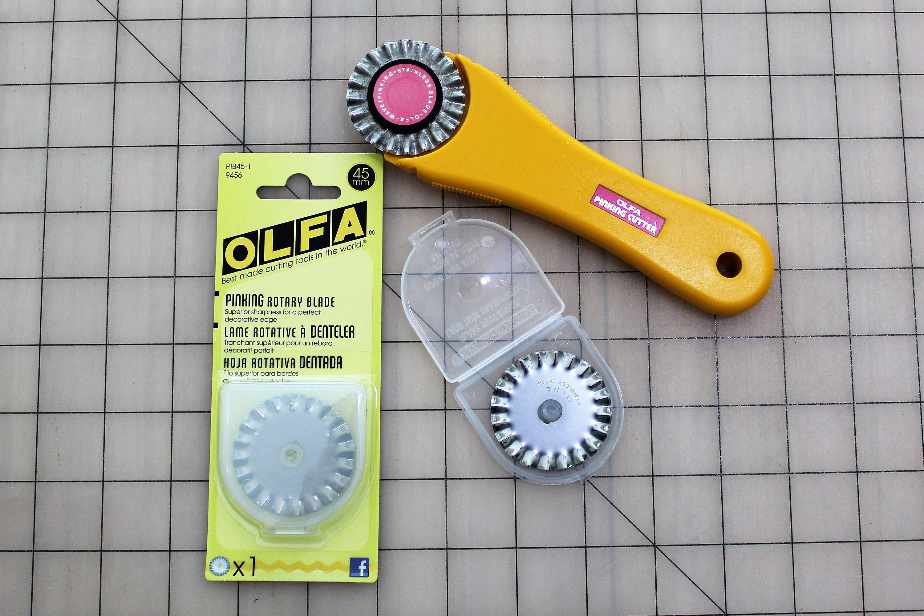 Olfa 45mm Rotary Blade 2pc 