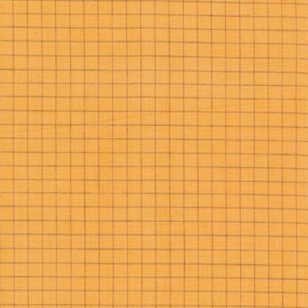 Premium Yarn Dyes From Benartex. Mini Windowpane Yellow. 100% Cotton by the Half Yard.