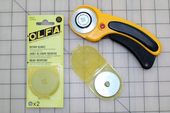 Olfa 45MM Replacement Rotary Cutter Blade Package of 2