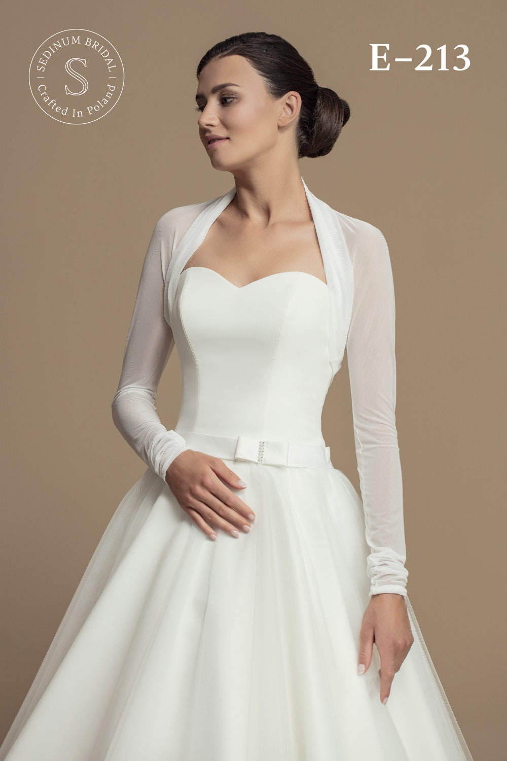 long sleeve tulle