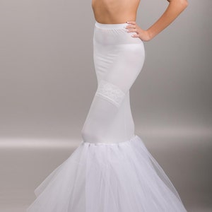 Jupon De Mariee Classique Sans Cerceaux Etsy