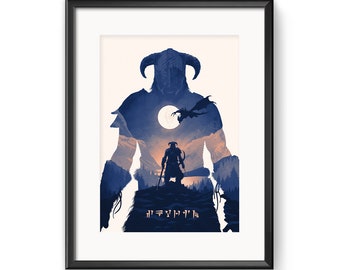 Skyrim Poster Print