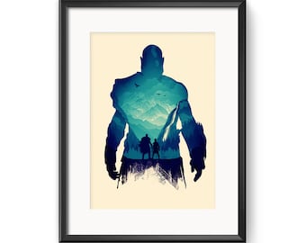 God Of War Poster Print