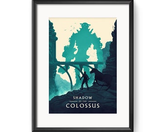 Shadow of the Colossus Poster Print