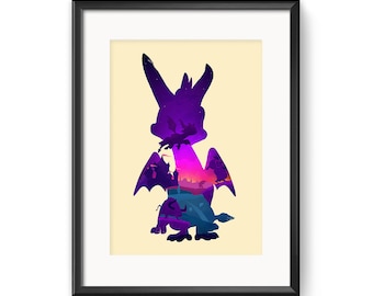 Spyro the Dragon Poster Print