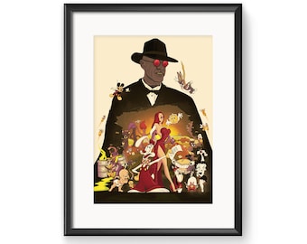 Roger Rabbit Poster Print