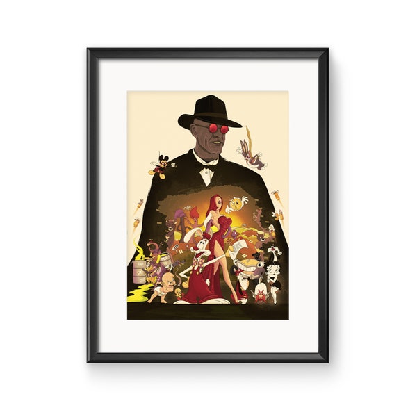 Roger Rabbit Poster Print