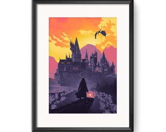 Hogwarts Legacy Poster Print