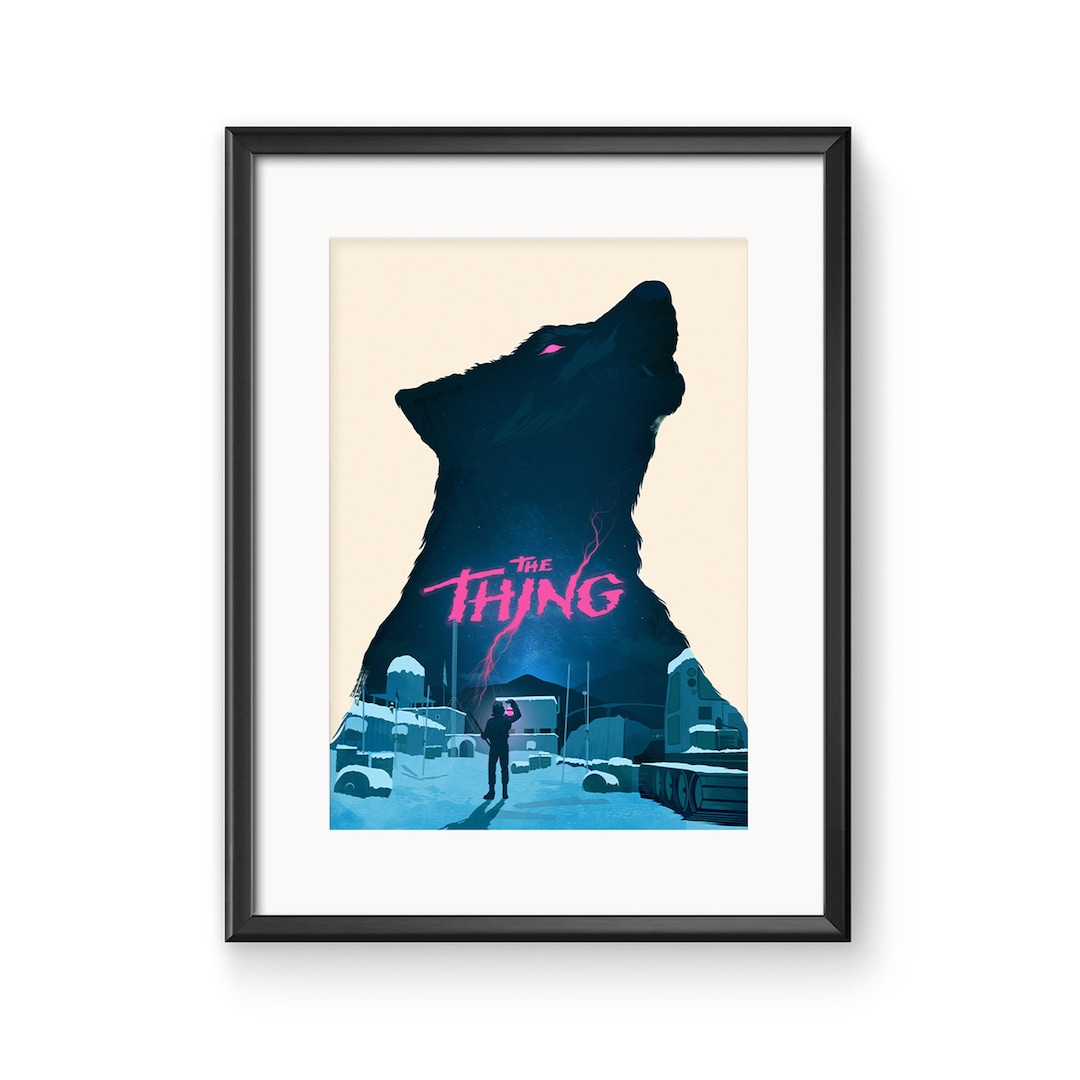 Buy John Carpenter's the Thing Movie Poster Print Online in India