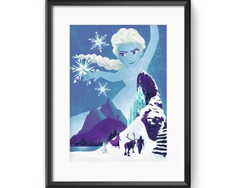 Frozen Poster Print